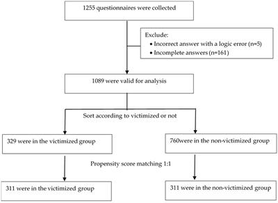 Social anxiety mediates between victimization experiences and internet addiction among adolescents: results from propensity score matching
